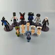 Tendencia12pzsjuguetes Toilet Tv Man Muñecos Figuras Regalo Para Niño 12Calidad premium - 1 - Ver 3