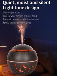 1pc USB 200ml Mini Mushroom Humidifier With Timer, 7-Color Lights, Quiet Operation, Suitable For Home Use, Essential Oil Diffuser - Multicolor - View 3