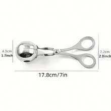 Stainless Steel Meatball Maker, Rice Ball Mold, Kitchen Utensils, Home Fried Meatball Tools, Meatball Clip - Multicolor - View 13