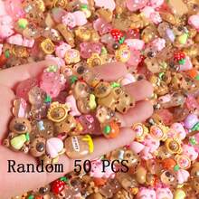 1/20/50个卡通水豚，夜光卡通仓鼠水豚混合树脂装饰品，水豚主题，适合作为礼物、生日和节日礼物、派对惊喜、卡通配件和小摆件、节日派对小礼物、理想的小礼物、派对礼品袋填充物、恶作剧和花园装饰 - 彩色 - 查看 11