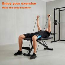 Heavy Weightlifting Platform 660LB Inclined Sit Up With Leg Extension Adjustable And Foldable Strength Training Fitness Equipment - Default - View 5