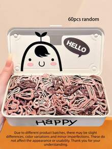Bộ 60 kẹp tóc chấm bi màu pastel, hộp đầy đủ các kẹp tóc hình ngôi sao màu macaron với các tông màu hồng, tím, vàng nhạt nhẹ nhàng - Thích hợp cho bé gái và phụ nữ, ngọt ngào và lãng mạn, tạo điểm nhấn dễ thương cho kiểu tóc tuổi teen, tuyệt vời cho việc tạo kiểu hàng ngày và làm quà tặng! Kẹp càng cua, kẹp tóc, kẹp cài tóc, phụ kiện đội đầu, phụ kiện tóc cho nữ, ghim cài tóc - Nhiều màu - Xem 22