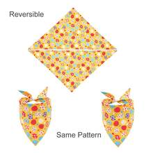 New Style Easter Day Rabbit Elements Colorful Triangle Dog Cat Bandana Scarf Reversible Double Layer Pets Bibs Neckerchief - Multicolor - View 9