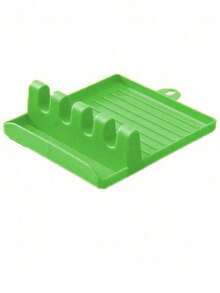 1个4格画笔架，DIY美术画笔收纳架，水彩颜料盘，水彩丙烯油画笔架，学校用品画笔整理架 - 彩色 - 查看 4