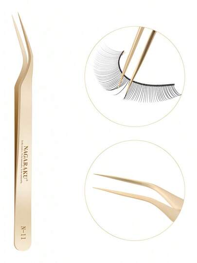 TendenciaPinzas Nagaraku N-11 Para Extensiones De PestañasCalidad premium