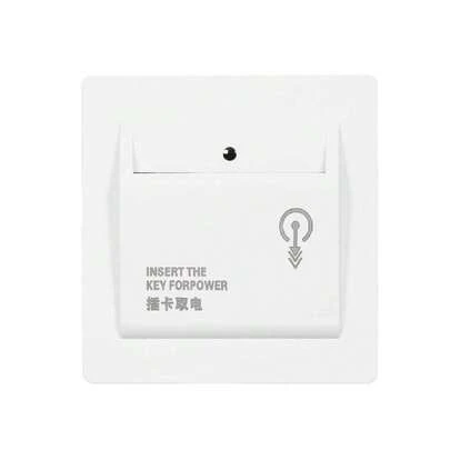 Interruptor de Tarjeta RFID Interruptor de Apagado Retardado Interruptor de Apagado Mecánico de Alta Potencia para Hoteles (BLACK),37059492