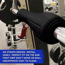 XGKAlmoaa de goma para barra de sentaas almoaa de empuje de cadera fácil de insr no necesita /correas tanto para pesos pesados como para pesos inferes 15.5 x - como en la foto - Ver 4