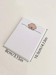 4pcs Cute Bow Memo Pads, Valentine's Day Gift, Ribbon Notebook Sticky Notes, Ladies Party Favor (Pink), Cute Planner, Cute Memo Pads, Stationery, Notepad, Notebook, School Supplies, Memo Pad, Reminder, Christmas Memo Pads, Desktop Accessories, Fun Sticky Notes - Multicolor - View 8