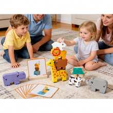 TendenciaJuguetes Educación Animal De Construcción Jenga Niño RegaloCalidad premium - 1 - Ver 2