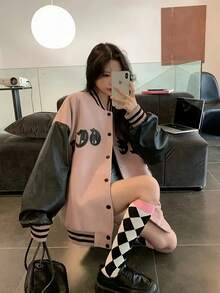Women Coats - Pink - View 2