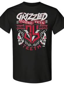 Grizzled Young Vets Grit Your T Shirtth AEW Official Shirt - 款式3 - 查看 1