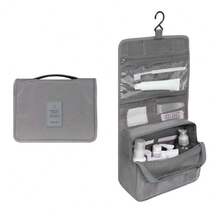 大容量防水耐用旅行化妆包，便携式手持旅行收纳化妆包 - 彩色 - 查看 1