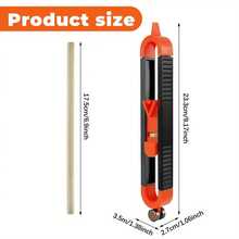 1/3pcs Woodworking Measuring Ruler, Contour Marking Ruler, Woodworking Radius Gauge, Profile Gauge, Contour Gauge - Multicolor - View 4