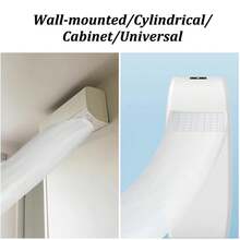 Bolsa guía de aire acondicionado plegable, tubo extendido de aire acondicionado Flexible, transferencia de aire caliente y fría, tubo de bolsa de soplado de aire de plástico MK1R - 10 millones - Ver 9