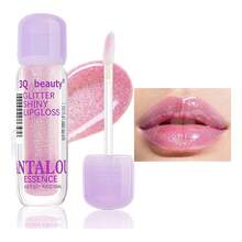 TendenciaLip Gloss Con Glitter Multicolor, Alto Brillo Brillo LabialCalidad premium - Rosado Nube - Ver 3