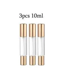 1/3/5pcs Double-Ended Dual-Use Perfume Spray Bottles, Cosmetics Pure Dew Bottles, Essential Oil Roller-On Bottles, Glass Packaging Bottles, Diy Packaging Bottles, Travel Portable 10ml Perfume Packaging Tool, Birthday Gifts For Family Or Friends, Holiday Gifts - Multicolor - View 14