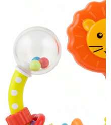 TendenciaJuguete De Actividades Para Bebé León Aro Sensorial LittleCalidad premium - Naranja claro - Ver 8