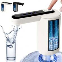 Dispensador de Agua Garrafon, Automático Despachador de Agua USB Recargable, Bomba de Agua Garrafon Portátil, Universal Interruptor de Garrafon Dispensador Bombeo Rápido 2 Motores (Blanco),37424495 - Rojo violeta - Ver 1