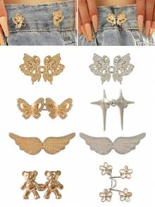 Detachable Waist Cincher For Jeans, Adjustable Waistband Extender With Metal Buckle, Removable Waist Shaper - Multicolor - View 16