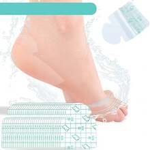 Moisture Heel Stickers Invisible Breathable Heel Pads Cushion Guard Patch For Moisturizing Dry Foot Plantar