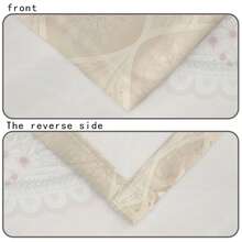 1pc Romantic Rose Print Holiday Decorative Tablecloth, Daily Use Stain-Resistant & Easy To Clean Dining Table Cover, Wedding Anniversary Atmosphere Home Decor Rectangle Sofa Cover