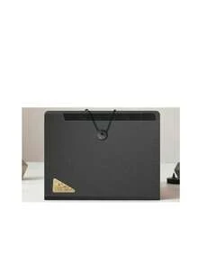 1pc Multi-Compartment Office File Folder, Student Exam Paper Organizer, Portable Accordion Document Holder, Multi-Layer File Folder, Universal Office File Bag, Document Storage Bag - Multicolor - View 11