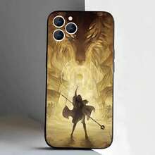 Funda de teléfono Dragon A-Age Inquisition compatible con  17,16,15,14,13,12,Pro,Max,Plus,E,SE4,Air,Mini, caja suave negra, cubierta compatible con funda de  17 pro max, funda de  17 pro, funda de  17, funda de  16 pro max - z4 - Ver 6