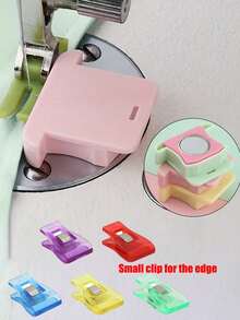 1/2 piezas Guía magnética multicolor para máquina de coser, con cubierta antirrizado y localizador de escala - Material de plástico duradero, sin batería requerida - Multicolor - Ver 7