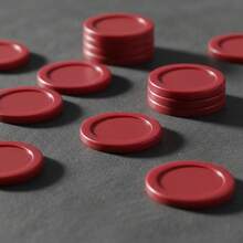 TendenciaFichas Plastico Colores Para Contar O Jugar Loteria (220 Pz) RojoCalidad premium - 1 - Ver 6