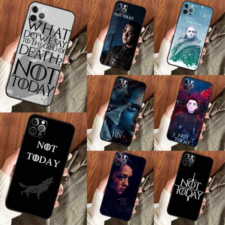 No hoy, funda Got Arya compatible con Xiaomi 15T Pro 13T 14T 13 14 15 Ultra 17 Pro Max POCO F7 F5 F6 X5 X6 X7 Pro, funda compatible con 17 pro max, funda 17 pro, funda 17, funda 16 pro max - XXX495 - Ver 1