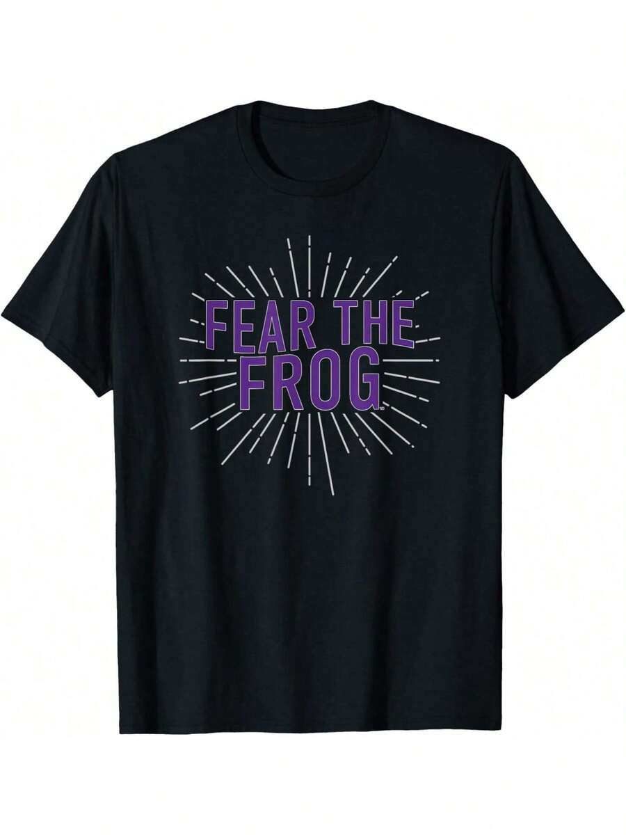 TCU Horned Frogs Burst T-Shirt - màu đen - Xem 1