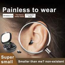 Dual Adaptability For Sports Travel, Mini Headphones, Ultra Small Size, High-Definition Calling, Stable Wearing, No Pressure Sensation After Long-Term Use, Supports Apple And Android. - Nhiều màu - Xem 1