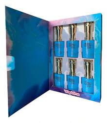 TendenciaSet Range, Wapizima 6pcs Mani & Pedi Ojo de Gato Calidad Premium - Azul púrpura - Ver 4