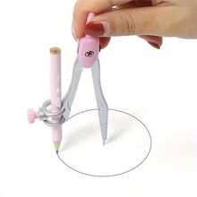 8pcs Ruler, Compass, Pencil Set, Geometry, Math, Drawing Stationery, Math Supplies, Gift For Boys And Girls, Office Stationery Set