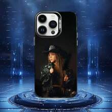 Funda de Teléfono Linda Singer S- para 17,16,15,14,13,12,11,Pro,MAX Cubierta Negra Mate a Prueba de Golpes - Z6 - Ver 7