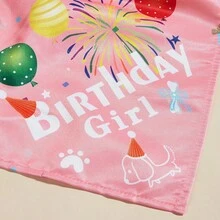 Dog Birthday Bandana Girl Pink Boy Blue Party Cosplay Supplies, Durable Triangle Scarf Bibs Handkerchief For Puppy Pet - Multicolor - View 6