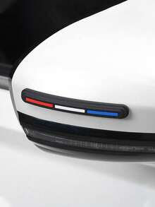 4 piezas Protectores universales de borde de puerta de coche, Protector de puerta de coche, Tiras anti-colisión, Protector de espejo retrovisor - A - Ver 1