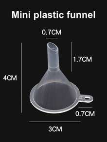 New Bowknot Pattern Transparent Refillable Travel Bottles, Perfume Spray Bottles, Mini Plastic Funnels, Makeup Remover Dispensing Bottles, Moisturizing Bottles, Suitable For Perfumes, Essential Oils, Laboratory And Craft Use, Reusable, Travel Essential, Perfect Travel Accessory, Holiday Gift, New Year Gift, Or A Gift For Teachers, Friends, Or Loved Ones