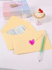 5pcs-Love Pocket Hug Card, Positive Energy Emotional Encouragement Ombre Heart Design Cards, Warm Resin Pocket Hug, Accompanied By Motivational Cards, Isolation Gifts, Wedding Party, Valentine's Day, Mother's Day, Father's Day Gift, Hug Token, Thinking Of You Gift, Teen Items, Cute And Beautiful Items, Cool Gadgets, Unusual Items, Suitable For Giving To Mom, Grandma - Multicolor - View 6