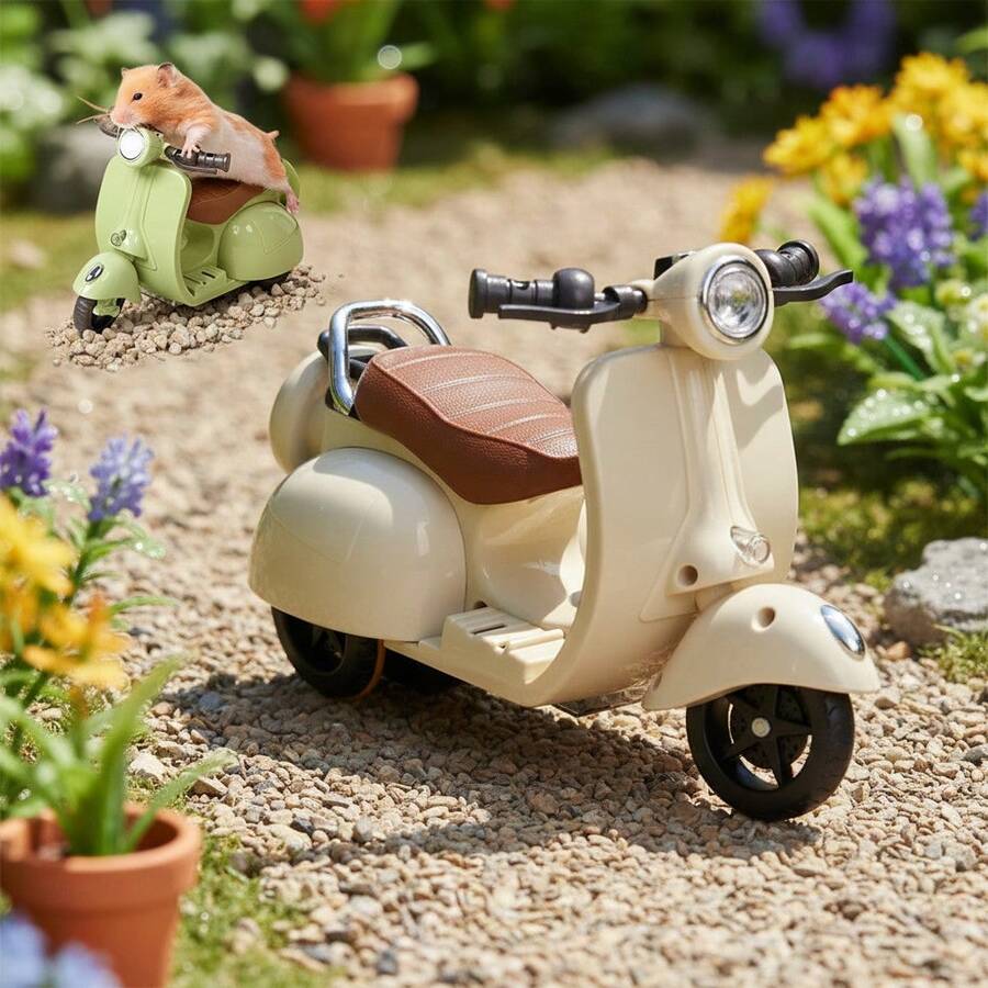 TendenciaMini Moto  Electrica Pilas, Juguete Con Luz Y SonidoCalidad premium - 1 - Ver 1