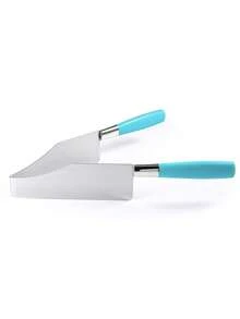 1个不锈钢蛋糕夹创意蛋糕切割器蛋糕切割厨房烘焙小工具，蛋糕切割器/馅饼切割器/糕点切割器，适用于婚礼、生日、派对，蛋糕切片器，可均匀切割蛋糕、馅饼