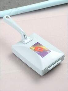 1pc Dual Roller Dust Cleaning Brush, Dual Roller Dust Cleaning Brush, Carpet Cleaning Vacuum Brush, Multi-Function Fabric Lint Remover Brush, Bedding Cleaning Brush, Extended Handle Carpet Brush, Sofa Static Dust Removal Bed Brush - Multicolor - View 13