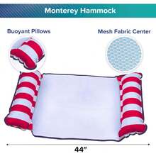 - Hamaca Monterey multiusos 4 en 1 (silla, sillón, hamaca y drifter), forro de malla de apoyo, fácilmente plegable, sistema DuoLock para inflar/desinflar fácilmente,37425862 - Rosa - Ver 5