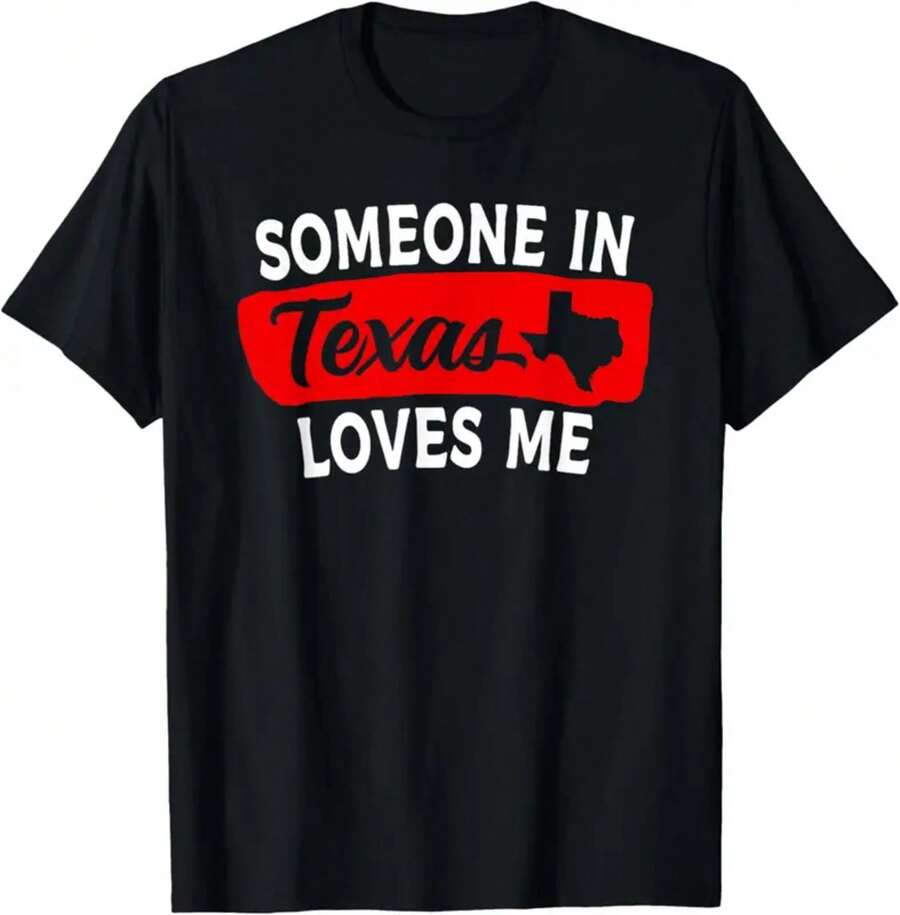 Alguien en Texas me camiseta - Blanco - Ver 1