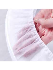 10/50pcs Disposable Toilet Seat Covers, Individually Packaged Toilet Seat Cushions,Portable Travel Business Toilet Mat, Travel Accessories For Public Restrooms, Airplane, Camping,Portable Disposable Toilet Seat Pad For Household,High-Quality Elastic Belt Toilet Seat Covers, Portable Waterproof And Anti Fouling Toilet Seat Cushions, Anti Slip Travel Home Toilet Bowl Training Toilet Seat Covers, Youth Gifts - Non-Woven Fabric - trắng - Xem 6