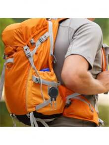 Carabiner Badge Holder Double Head Retractable Name Card Badge Keychain Reel ID Name Card Key Ring - Multicolor - View 3