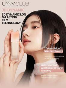 unny club 30g Super Stay Full Coverage Liquid Foundation, For Dry Skin, Moisturizing & Glossy & Skin Fit &Long Lasting, Flawless, Invisible Pore, With Plant Extract, Active Wear Makeup, Transfer, Sweat & Water Resistant, Moisturizing Shimmer, Porcelain - #Y01(mới) - Xem 8