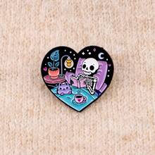 Lapel Enamel Pins And Brooches Badge Pins For Backpacks Bags Backpack Cool Decoration Friend For Gifts - Multicolor - View 8