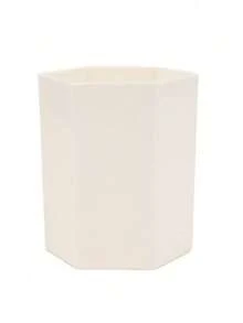 1pc Hexagon Rhinestone Makeup Brush Holder, Large Capacity, Multi-Color Rhinestone Encrusted Surface, Luxurious Sparkling Style, Fully Paved Pattern, Hexagonal Cylindrical Shape, Neat Edges And Details, Cosmetic Tool Container, Suitable For Bedroom Vanity, Dressing Room Desk, Etc.,Room Decor - Multicolor - View 10