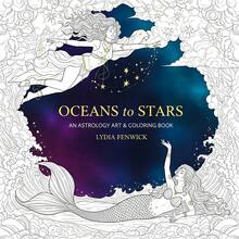 GDTME Vom Ozean bis zum Sternenhimmel: Astrologie Kunst- und Malbuch - Himmlische Göttinnen, Meerjungfrauen, Ozeanwellen, Sternenhimmel und mysteriöse kosmische Szenen, geeignet zum Ausmalen für Erwachsene, anwendbar für Ostern, Muttertag, Vatertag, Schulanfang, Geburtstagsfeiern, Hochzeitssaison, perfekt als Geschenk. Geeignet für Kunst- und Bastelbereiche, Schlafzimmerdekoration, entspannende Umgebungen, zum Ausmalen. - Verschiedenfarbig - Übersicht 5